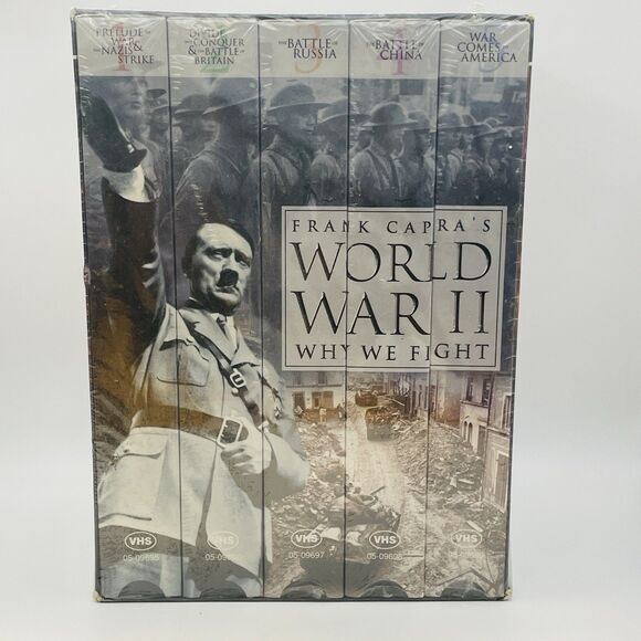 Why We Fight - Series Set (VHS, 1998, 5-Tape Set) Please See Pictures - Picture 1 of 6